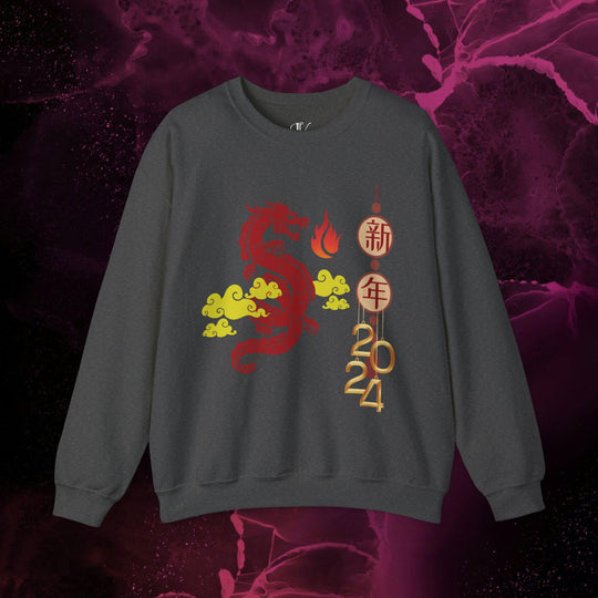 Year of the Dragon: 2024 Lunar New Year Sweatshirt - Imagin Vibes - 