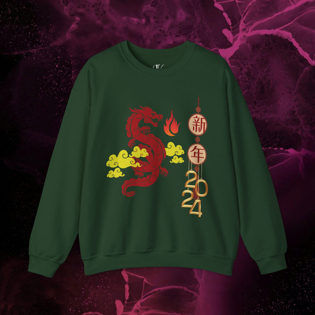 Year of the Dragon: 2024 Lunar New Year Sweatshirt - Imagin Vibes - 