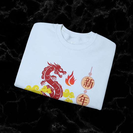 Year of the Dragon: 2024 Lunar New Year Sweatshirt - Imagin Vibes - 