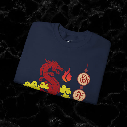 Year of the Dragon: 2024 Lunar New Year Sweatshirt - Imagin Vibes - 