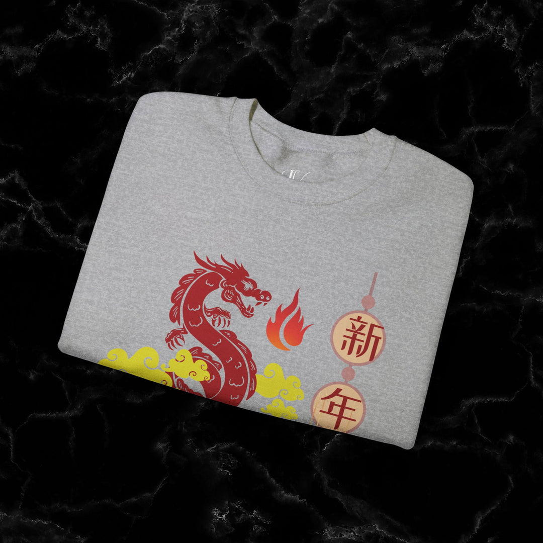 Year of the Dragon: 2024 Lunar New Year Sweatshirt - Imagin Vibes - 