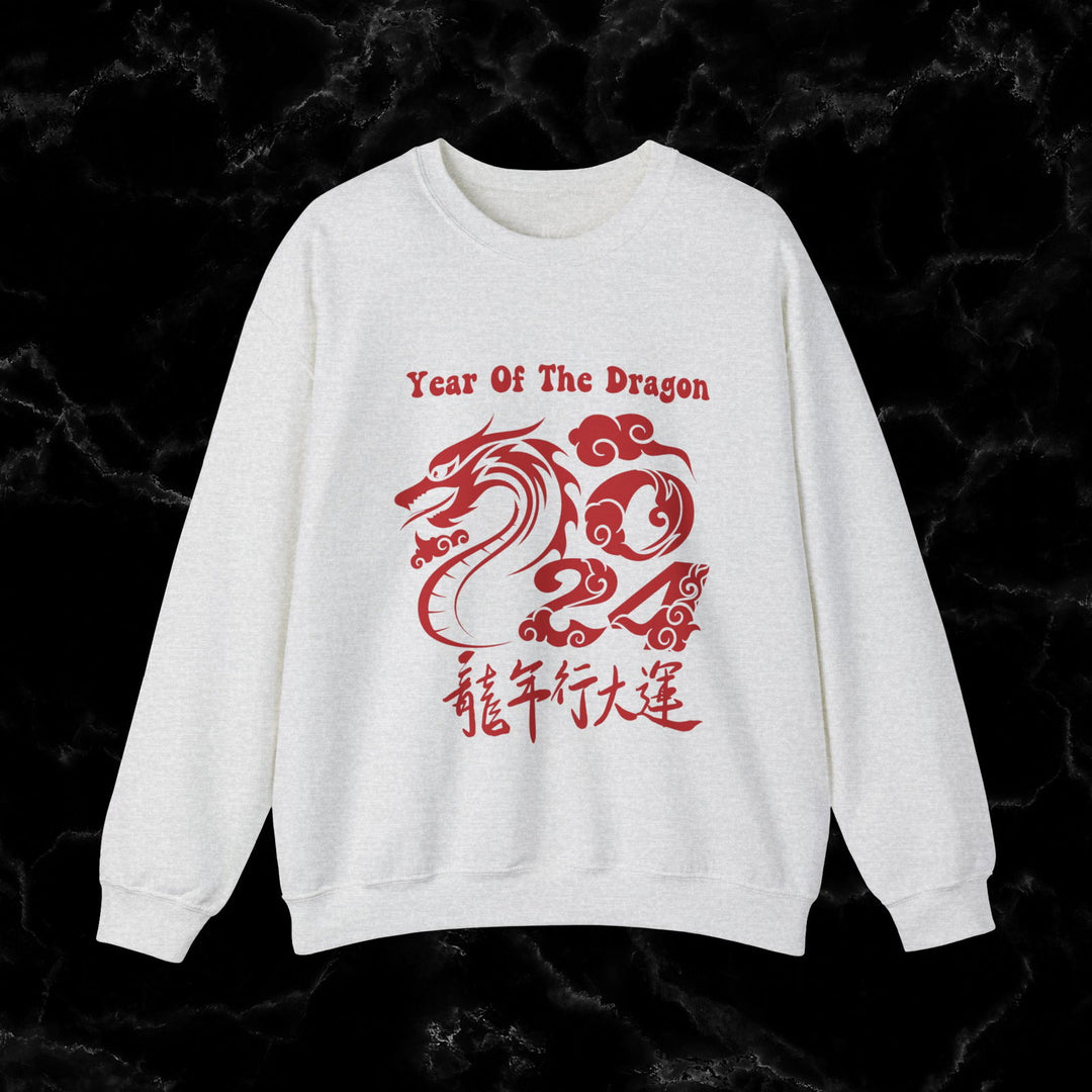 Year of the Dragon Sweatshirt - 2024 Chinese Zodiac - Imagin Vibes - 