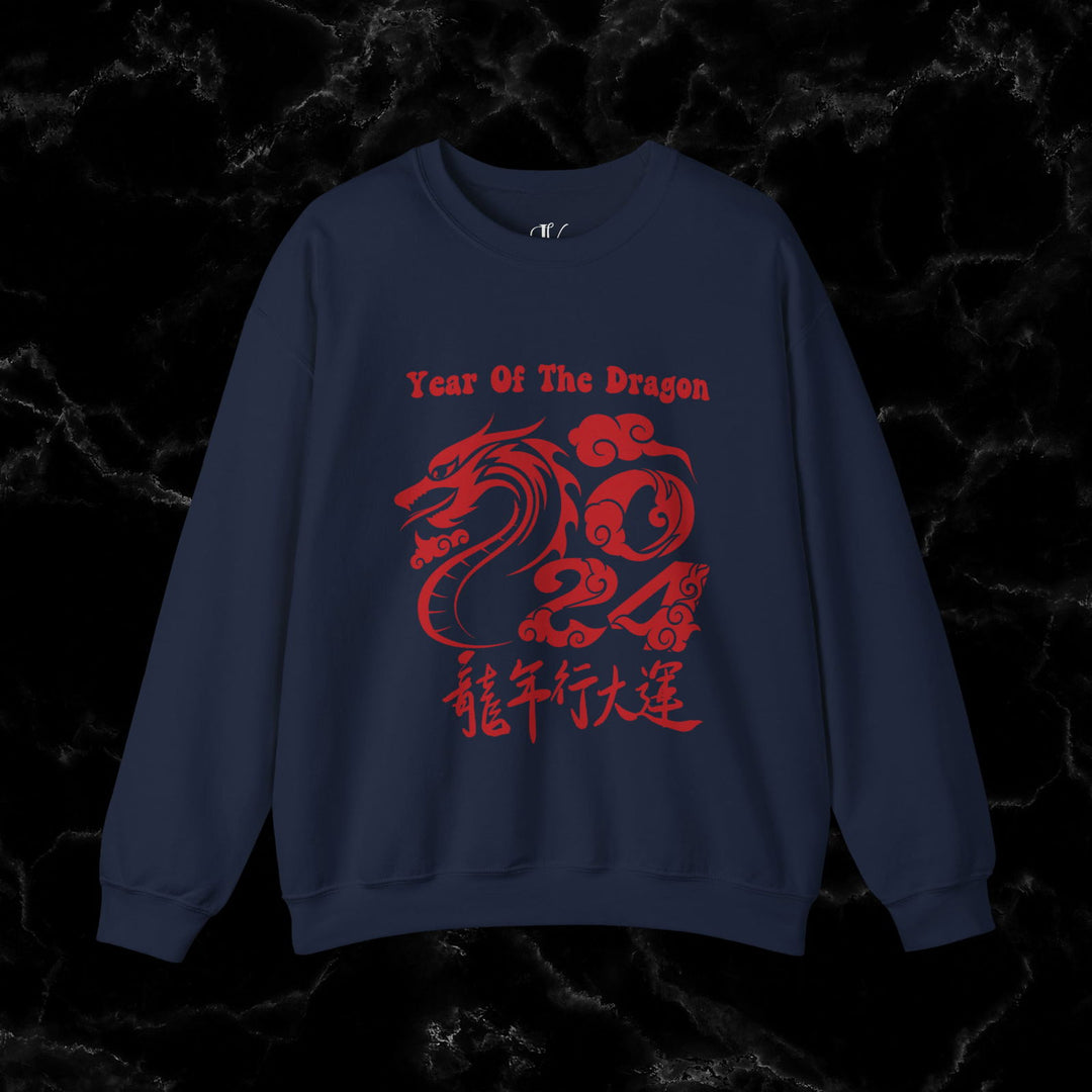 Year of the Dragon Sweatshirt - 2024 Chinese Zodiac - Imagin Vibes - 