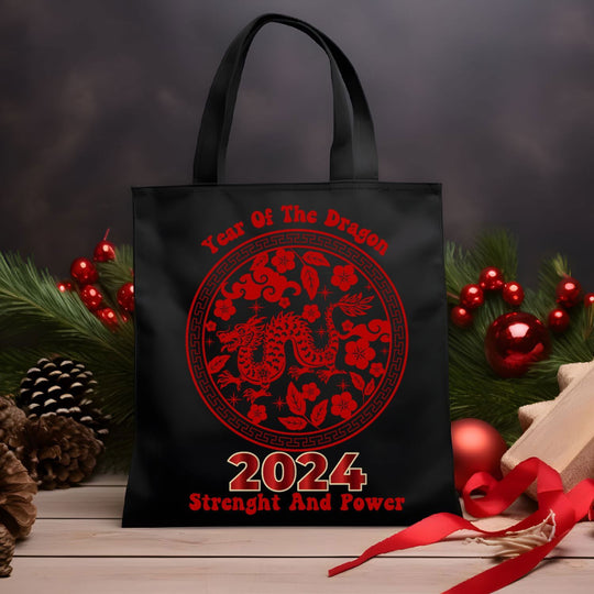 Year of the Dragon Tote Bag - Imagin Vibes - 