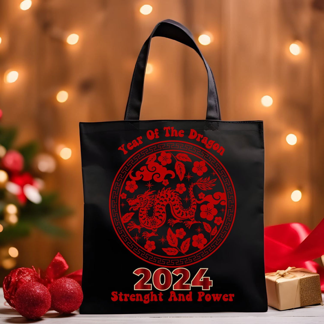 Year of the Dragon Tote Bag - Imagin Vibes - 