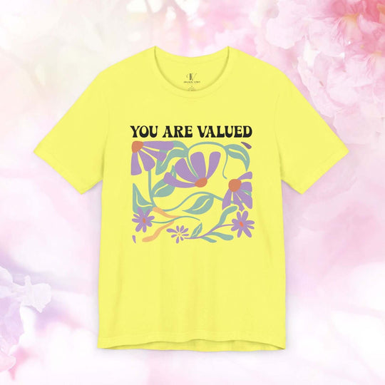 You Are Valued: Inspirational Boho T-Shirt - Imagin Vibes - 