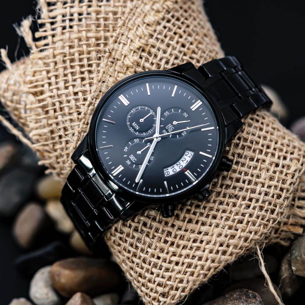 To My Brother -Always And Forever - Engraved Premium Watch - SSBW3 Jewelry ShineOn Fulfillment