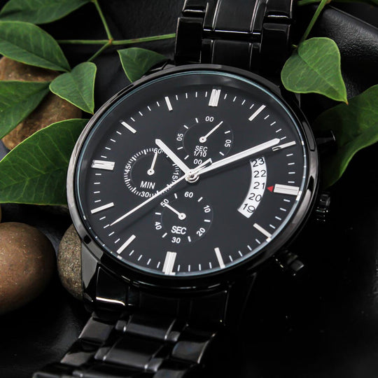 To My Man - Engraved Premium Watch - SSMW5V1 Jewelry ShineOn Fulfillment