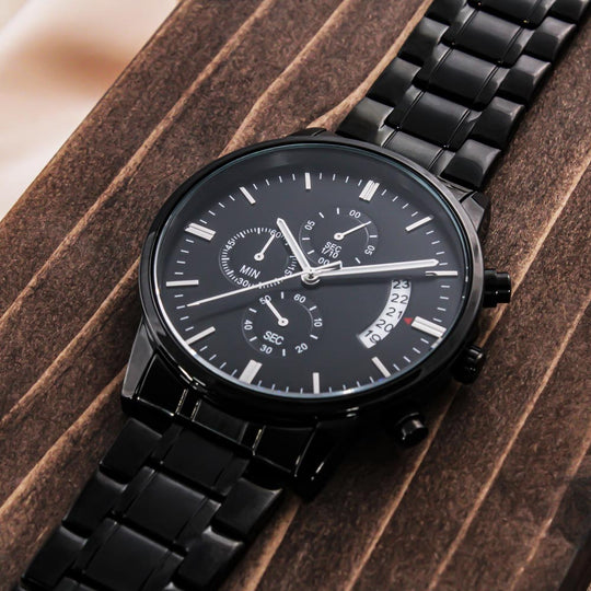 To My Man - Engraved Premium Watch - SSMW5V1 Jewelry ShineOn Fulfillment