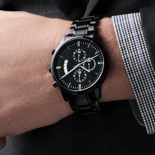 To My Dad - Engraved Premium Watch - SS1966 Jewelry ShineOn Fulfillment