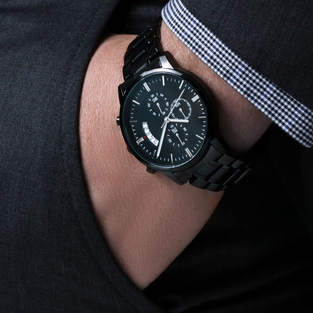 To My Man - Engraved Premium Watch - SSTMMW7 Jewelry ShineOn Fulfillment