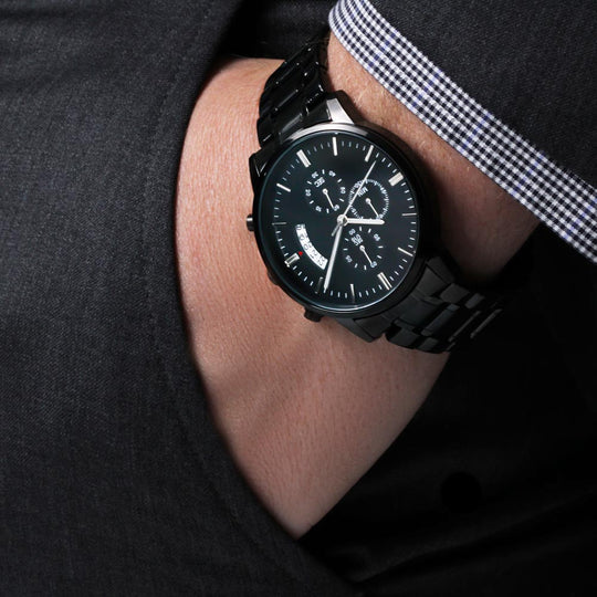 To My Man - Engraved Premium Watch - SSTM1 Jewelry ShineOn Fulfillment