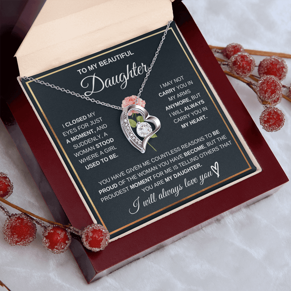 To My Beautiful Daughter - Pround Of You - Beautiful Gift Set - SSD51 Jewelry ShineOn Fulfillment