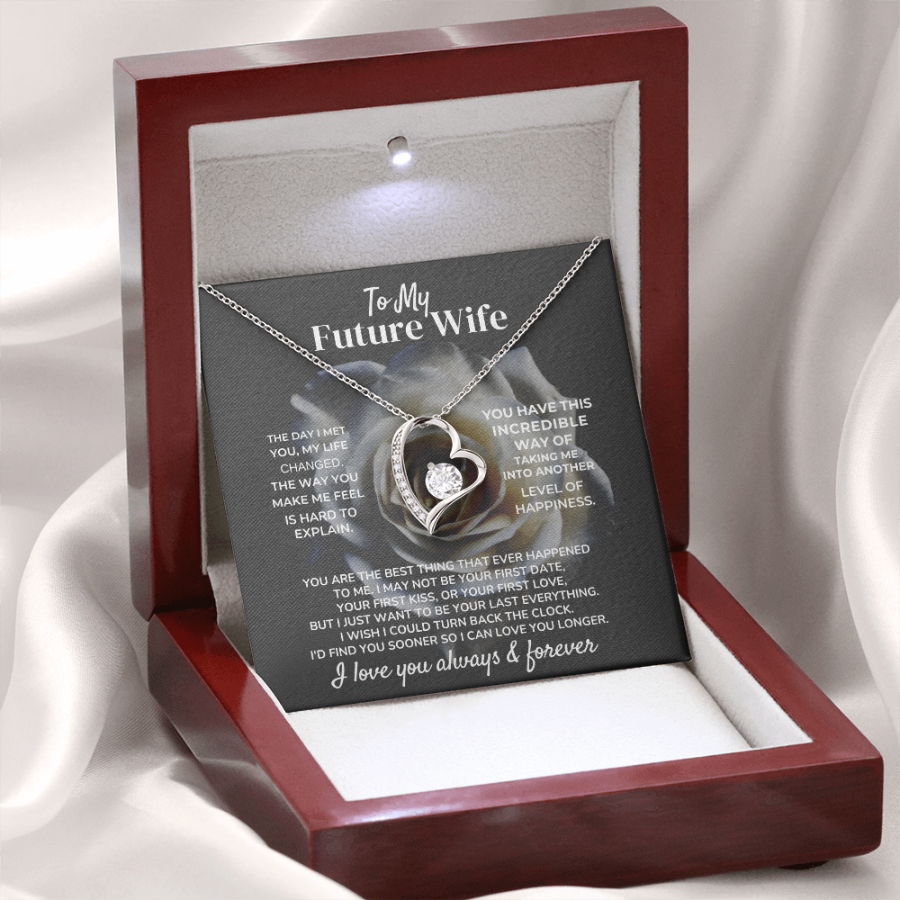 To My Future Wife - Forever Love - Gift Set - SS34v2 Jewelry ShineOn Fulfillment