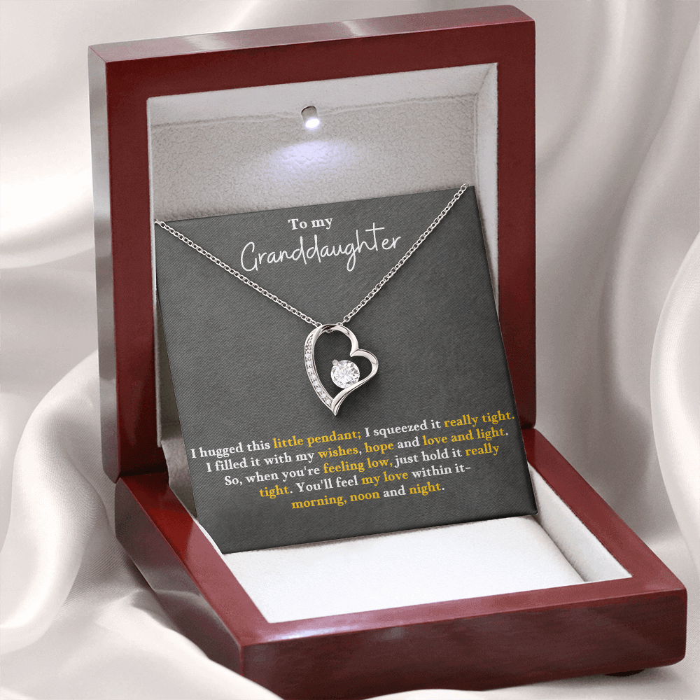 Granddaughter Necklace – Meaningful Gift for Granddaughter IV27G