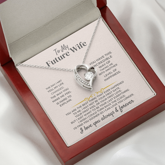 To My Future Wife - Forever Love - Gift Set - SS34 Jewelry ShineOn Fulfillment