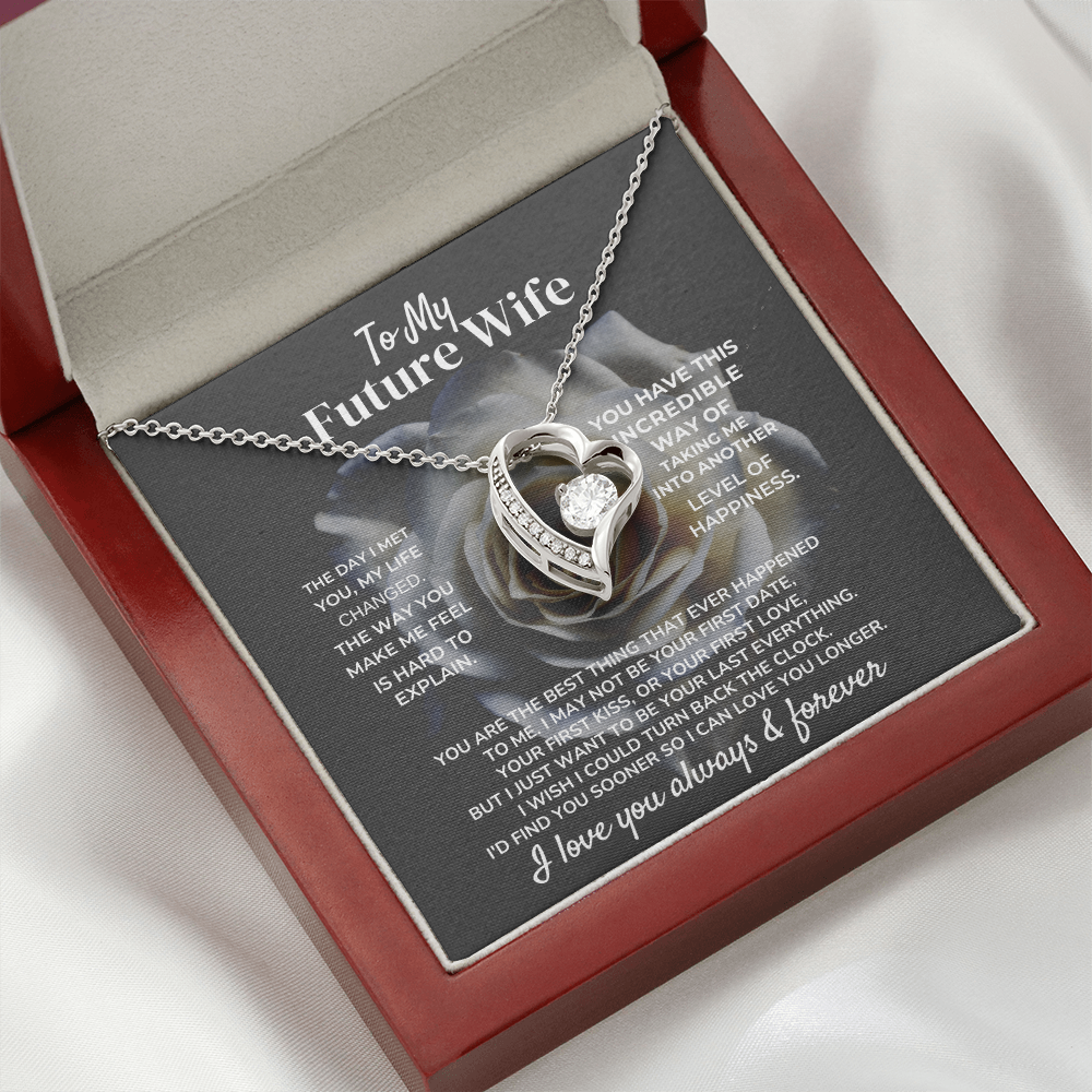 To My Future Wife - Forever Love - Gift Set - SS34v2 Jewelry ShineOn Fulfillment