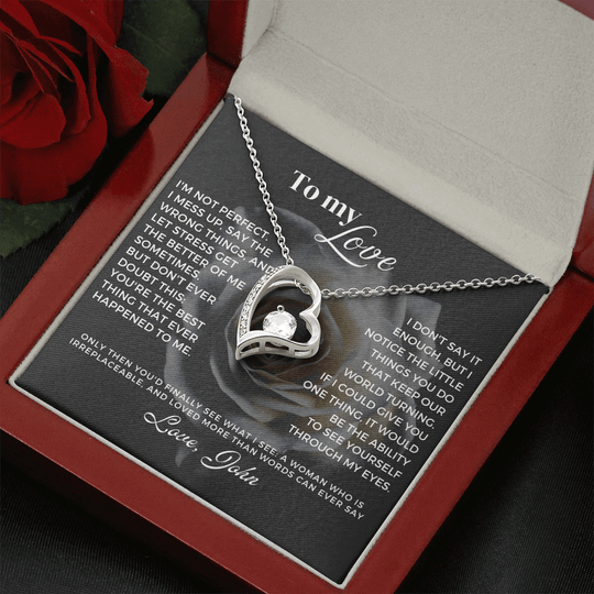 To My Love Necklace – Romantic Gift For Wife - IV52W