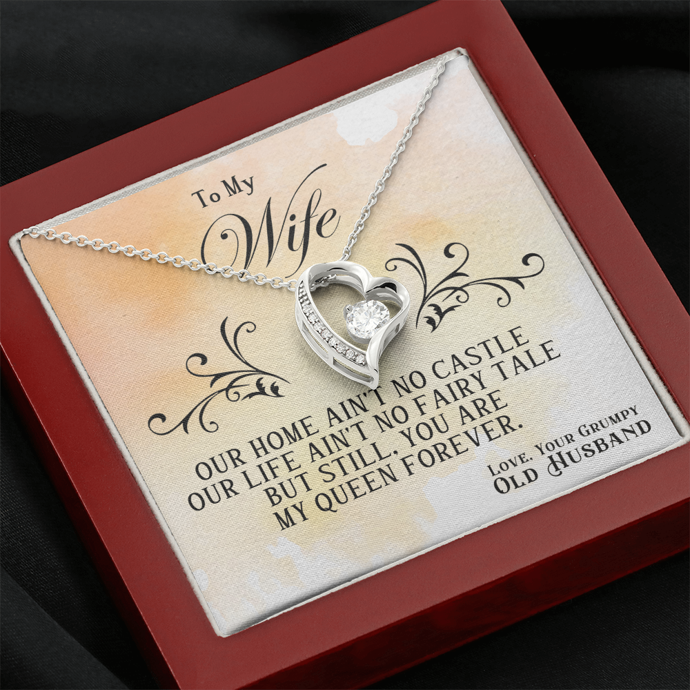 To My Wife - Forever Love Necklace Gift Set - SSW22 Jewelry ShineOn Fulfillment