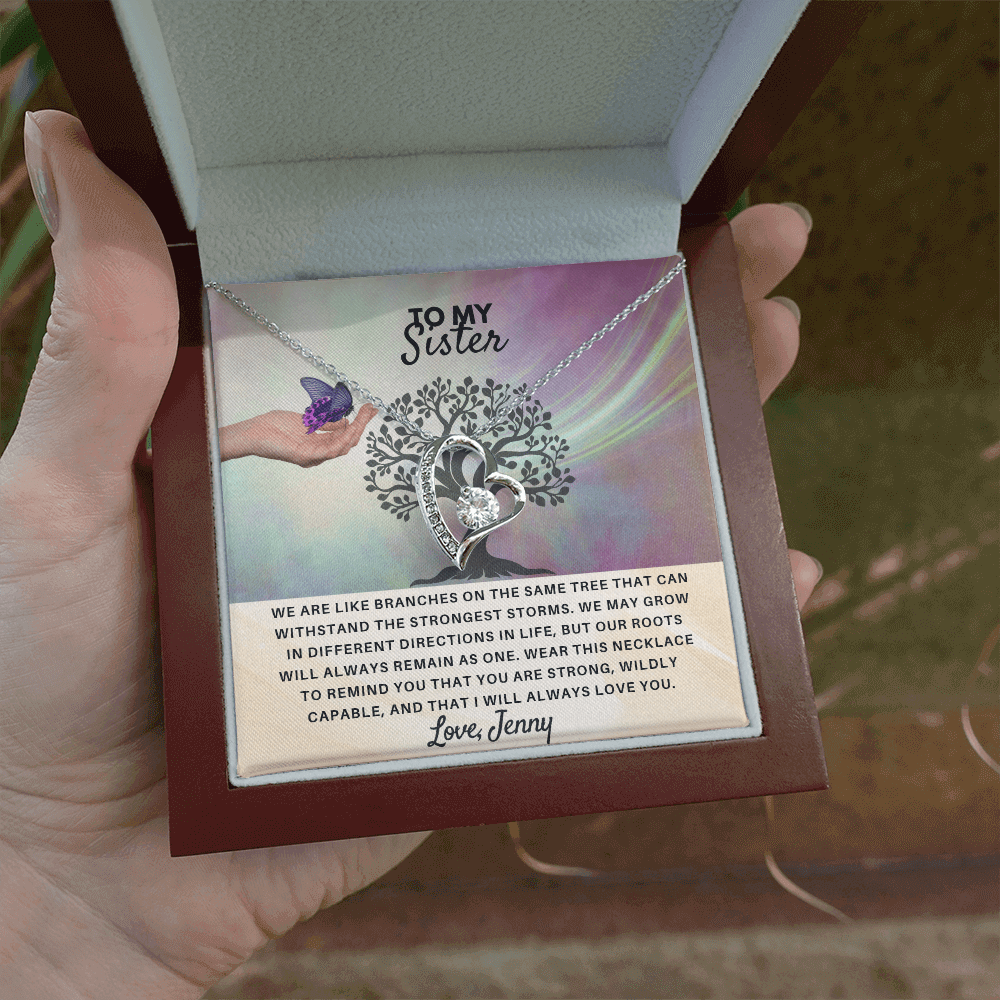 To My Sister - Forever Love - Gift Set - SSS4V1 Jewelry ShineOn Fulfillment