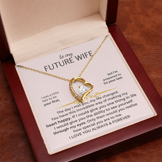 To My Future Wife - Forever Love Gift Set - SS503V1 Jewelry ShineOn Fulfillment