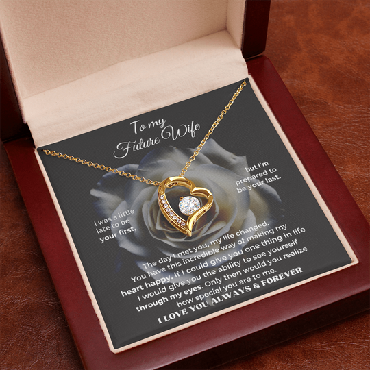 To My Future Wife - Forever Love Gift Set - SS503V2 Jewelry ShineOn Fulfillment