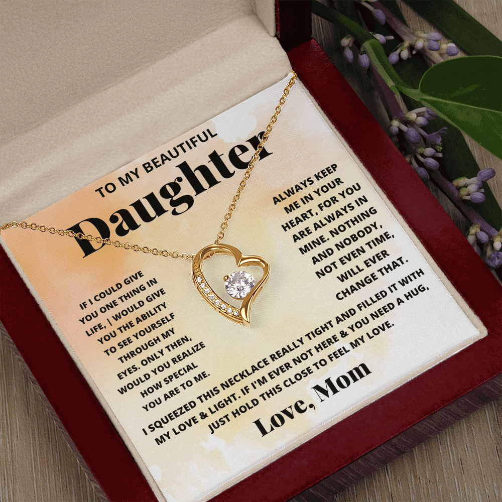 To My Daughter - Feel My Love - Beautiful Gift Set - SSD31 Jewelry ShineOn Fulfillment