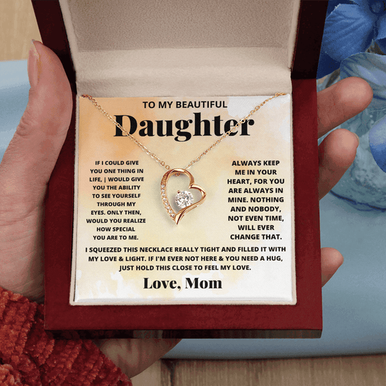 To My Daughter - Feel My Love - Beautiful Gift Set - SSD31 Jewelry ShineOn Fulfillment