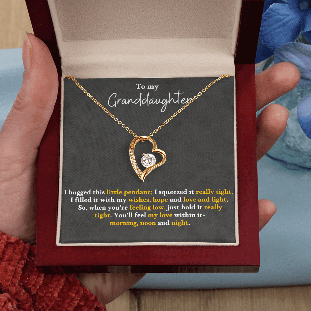 Granddaughter Necklace – Meaningful Gift for Granddaughter IV27G