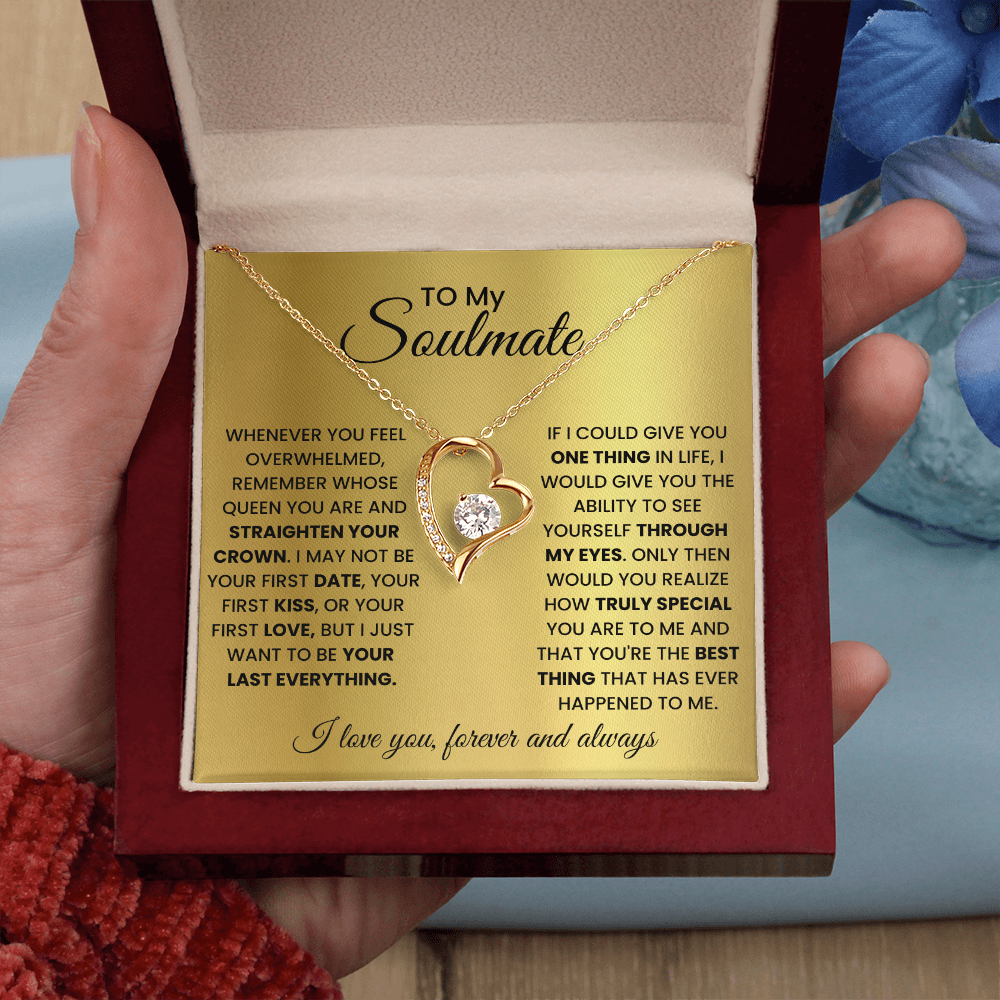 To My Soulmate - Forever Love Beautiful Gift Set - SSSM2 Jewelry ShineOn Fulfillment