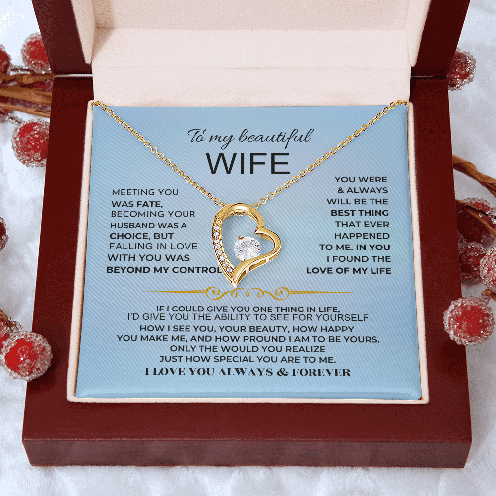 To My Beautiful Wife - Gift Set - SS219765 Jewelry ShineOn Fulfillment