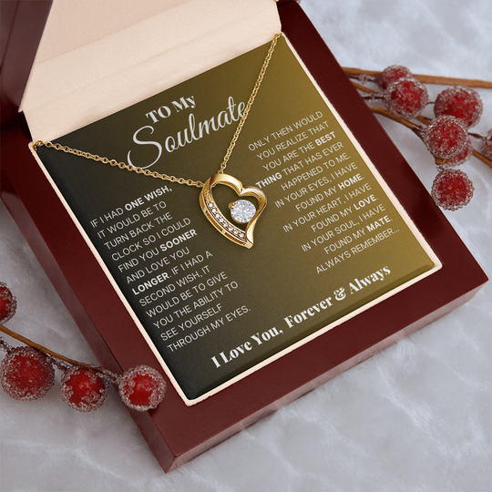 To My Soulmate - Forever Love Gift Set - SSS05 Jewelry ShineOn Fulfillment
