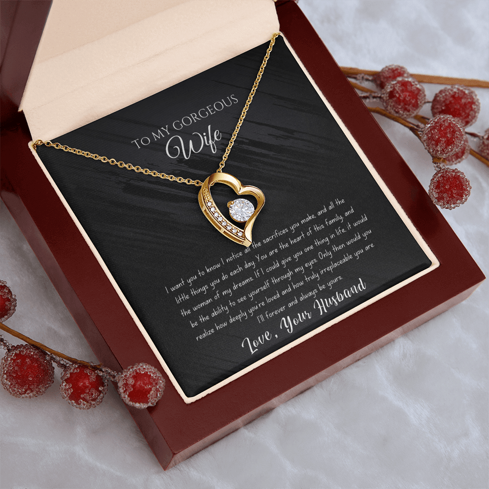 To My Wife Necklace – Romantic Gift for Wife - IV51W