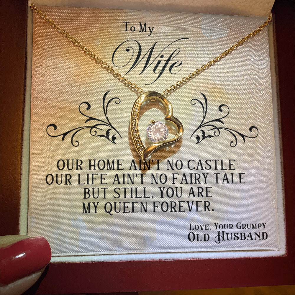 To My Wife - Forever Love Necklace Gift Set - SSW22 Jewelry ShineOn Fulfillment