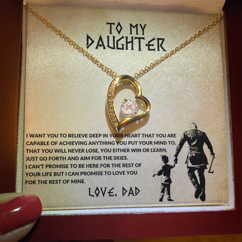 To My Daughter - Believe Deep - Beautiful Gift Set - SSD33V3 Jewelry ShineOn Fulfillment