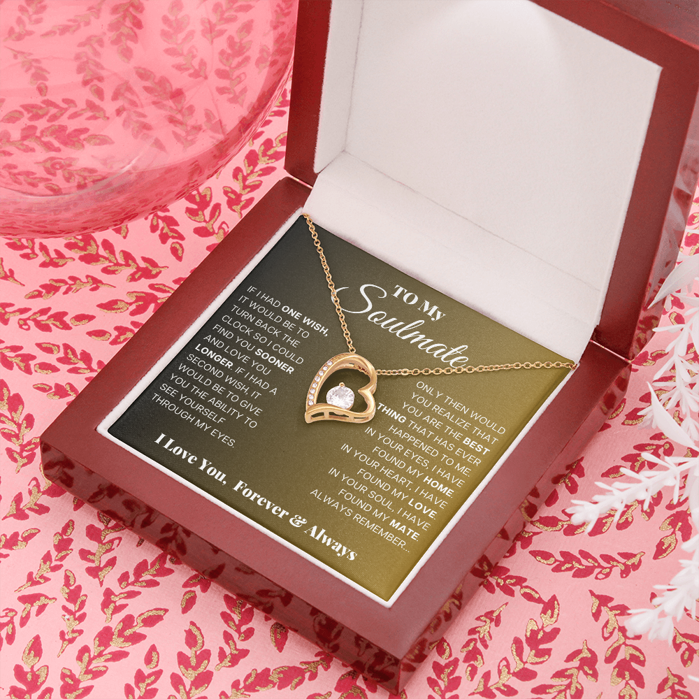 To My Soulmate - Forever Love Gift Set - SSS05 Jewelry ShineOn Fulfillment