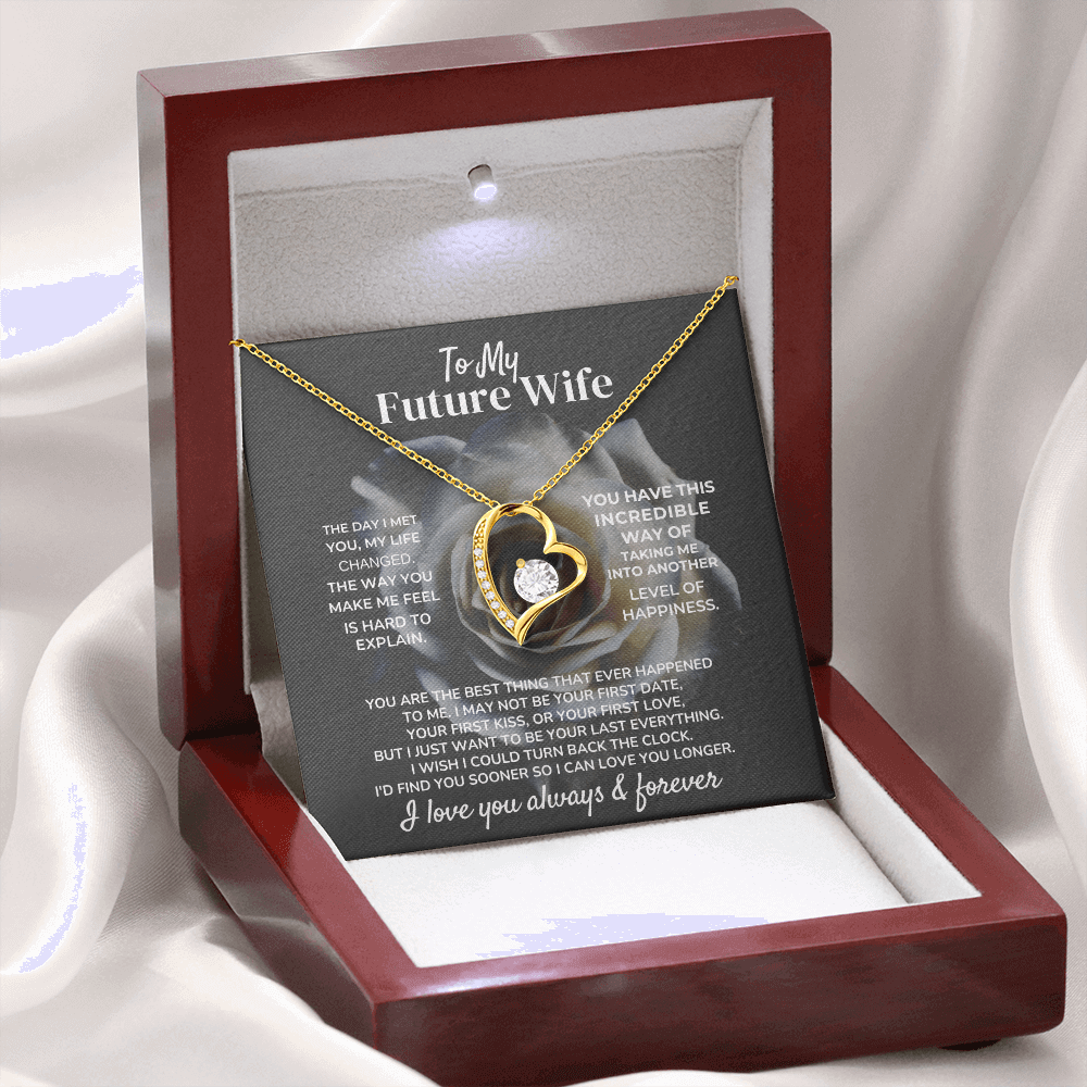 Beautiful artisan-crafted necklace in a gift box, perfect as a Birthday Gift For Future Wife.