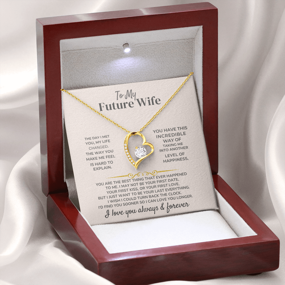 To My Future Wife - Forever Love - Gift Set - SS34 Jewelry ShineOn Fulfillment