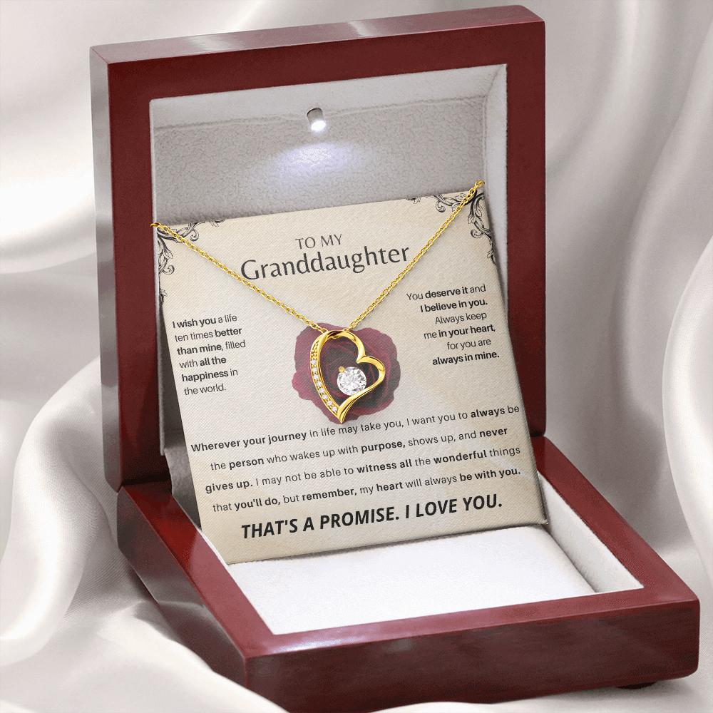 To My Granddaughter - Forever Love Gift Set - SSGD23V2 Jewelry ShineOn Fulfillment