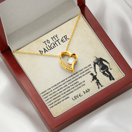 To My Daughter - Believe Deep - Beautiful Gift Set - SSD33V3 Jewelry ShineOn Fulfillment
