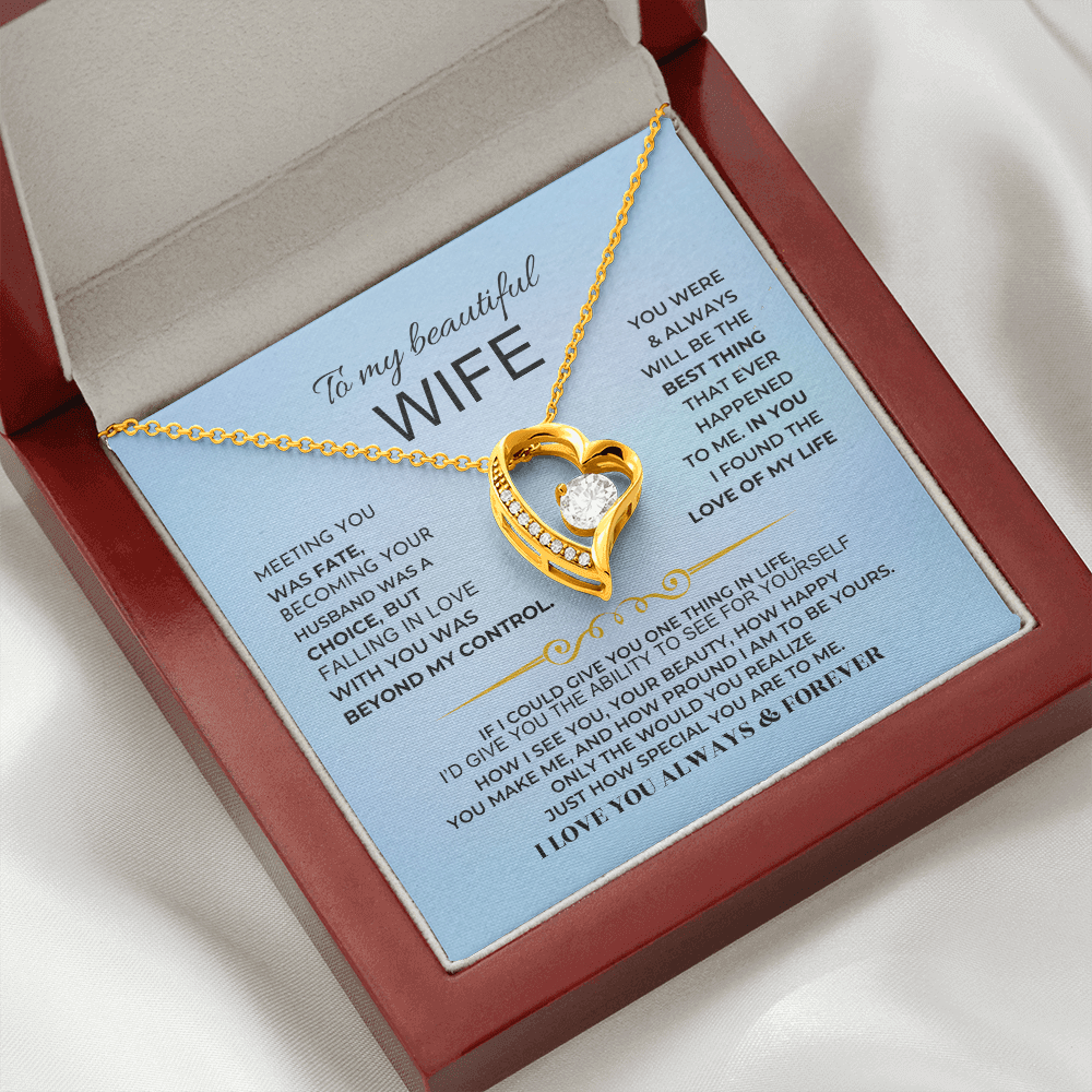 To My Beautiful Wife - Gift Set - SS219765 Jewelry ShineOn Fulfillment