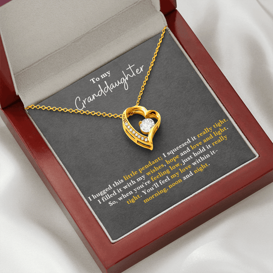 Granddaughter Necklace – Meaningful Gift for Granddaughter IV27G