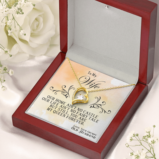 To My Wife - Forever Love Necklace Gift Set - SSW22 Jewelry ShineOn Fulfillment