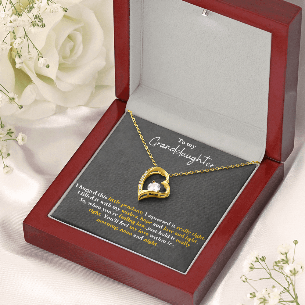 Granddaughter Necklace – Meaningful Gift for Granddaughter IV27G