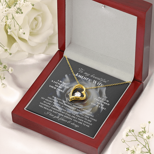 To My Future Wife - Forever Love Necklace Gift Set - SS339 Jewelry ShineOn Fulfillment