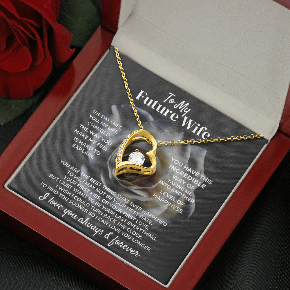 To My Future Wife - Forever Love - Gift Set - SS34v2 Jewelry ShineOn Fulfillment