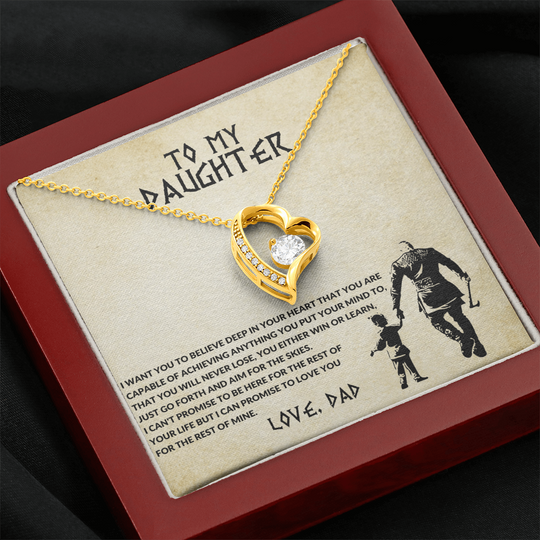 To My Daughter - Believe Deep - Beautiful Gift Set - SSD33V3 Jewelry ShineOn Fulfillment