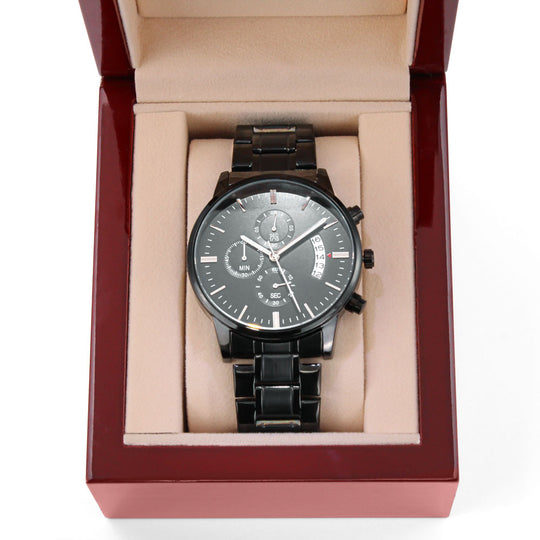 To My Husband - Engraved Premium Watch - SS220 Jewelry ShineOn Fulfillment