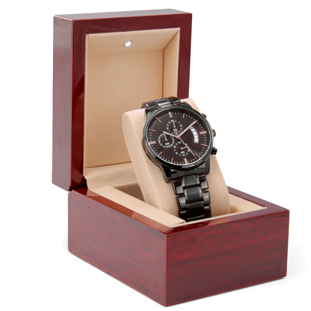 To My Man - Luxury Engraved Watch - SSTMW9 Jewelry ShineOn Fulfillment