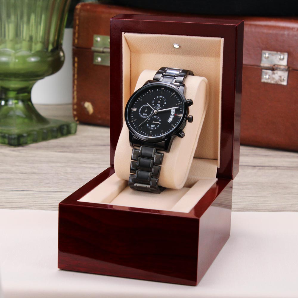 To My Man - Engraved Premium Watch - SSTMMW7 Jewelry ShineOn Fulfillment